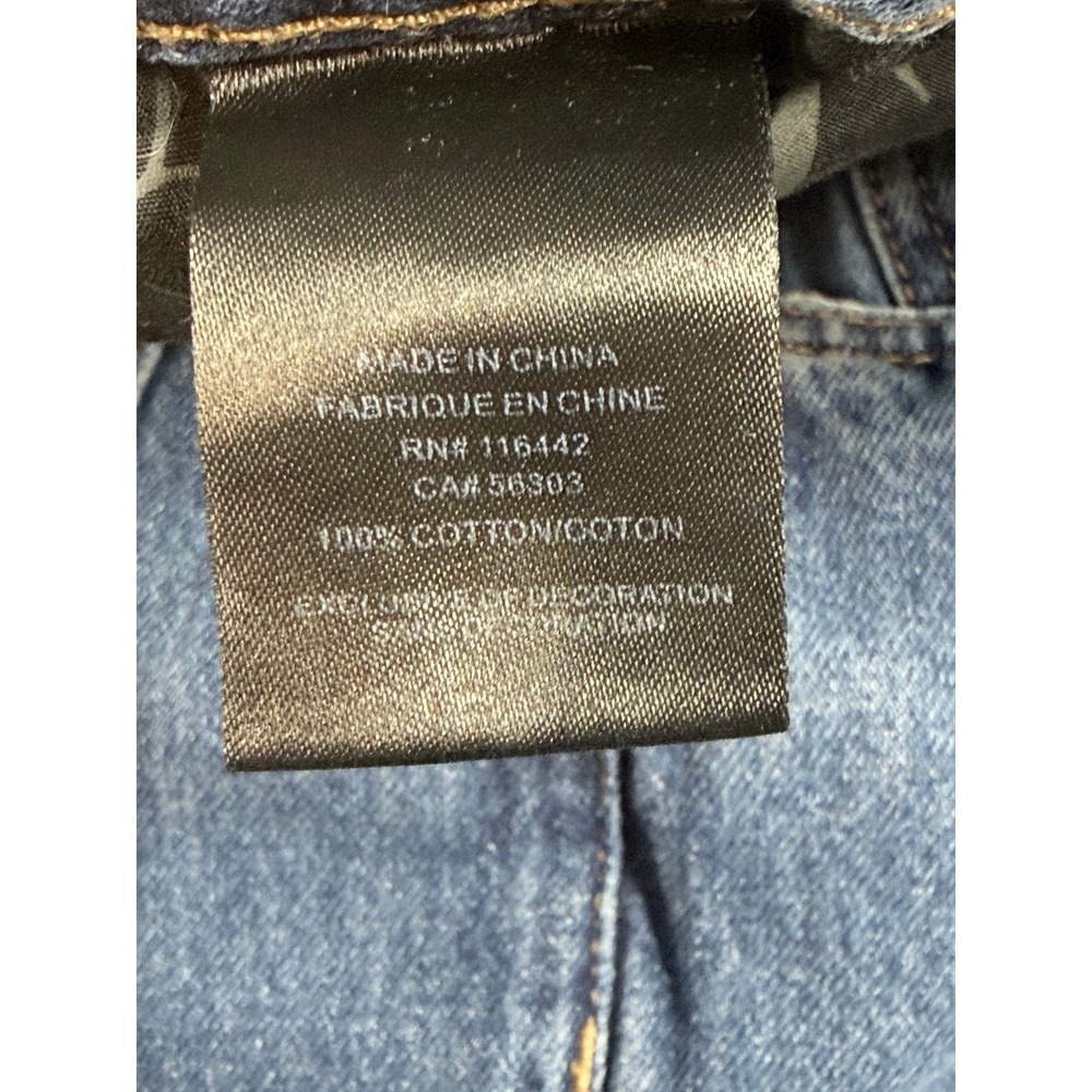 Empyre Loose Fit Blue Denim Skate Jeans Mens 34 Graphic Embroidered - Picture 6 of 11